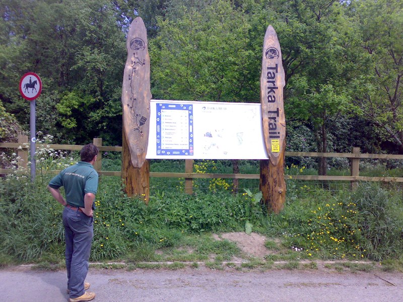 Tarka Trail information point